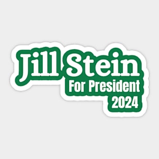 Jill Stein For President 2024 Sticker